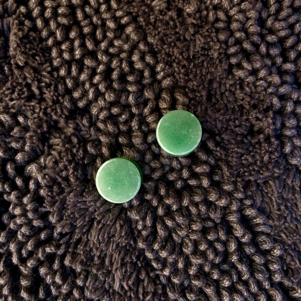 Forest Adventurine Stone Plugs